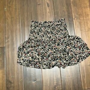 Zara floral skirt xs
